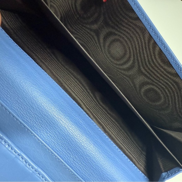 Gucci Blue Leather Wallet with Silver Hardware - Picture 10 of 12